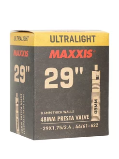 Велокамера Maxxis 2023 Ultralight 29X1.75/2.4 LFVSEP48 Вело Maxxis 228616597 купить за 843 ₽ в интернет-магазине Wildberries