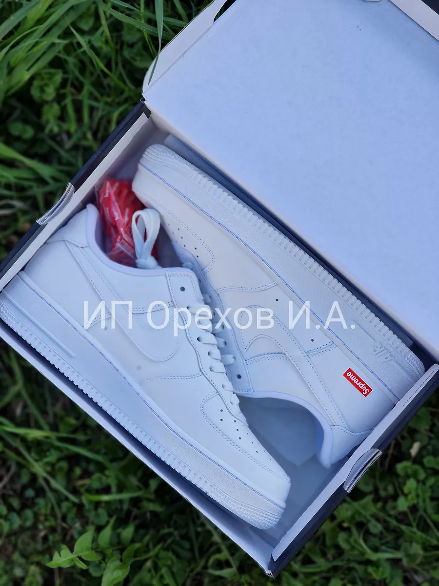 x Supreme Air Force 1 Low SP White Nike 228648319 3 599 Wildberries