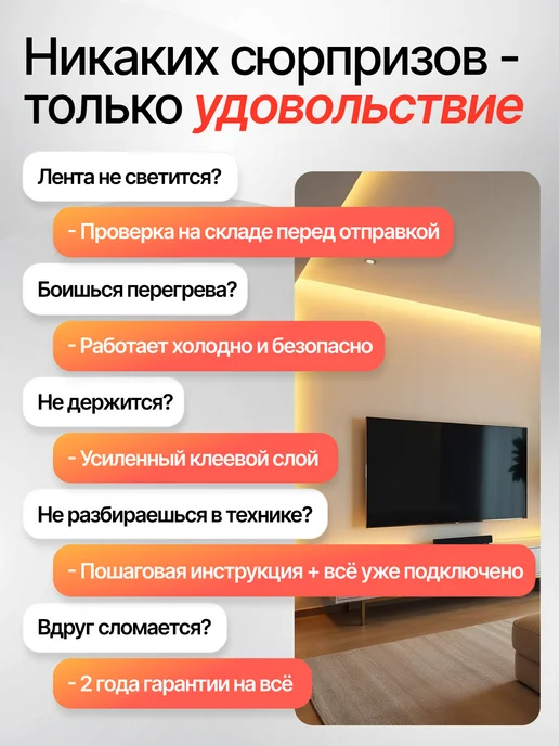 KUMPFORT Светодиодная лента 20 метров с пультом RGB, 20 м, фото 4