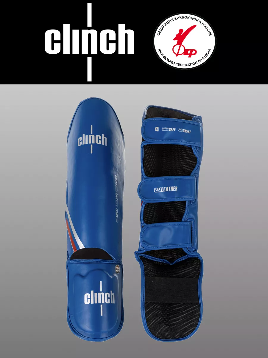 Защита голени и стопы Shin Instep Kick 2.0 синяя