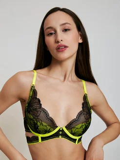 Бюстгальтер кружевной из сетки с мягкой чашкой Infinity Lingerie 228672765 купить за 1 003 ₽ в интернет-магазине Wildberries