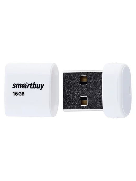 Smartbuy Мини флешка для музыки в машину автомобильная USB, белый, фото 5