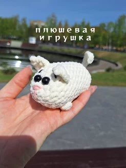 Мягкая Вязаная игрушка Амигуруми Кот Toys_iva 228731236 купить за 359 ₽ в интернет-магазине Wildberries