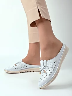 Сабо кожаные Letsgo Shoes 228742501 купить за 1 718 ₽ в интернет-магазине Wildberries