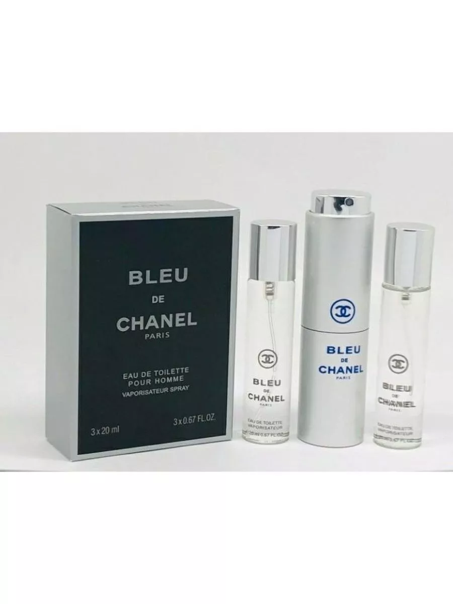 Bleu De Chanel, 3*20 ml S parfum 228767467 купить за 1520 ₽ в