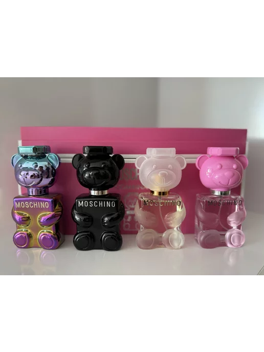 Parfum Духи Подарочный набор Москино Moschino 4 в 1, 30 мл, 4 шт, фото 2
