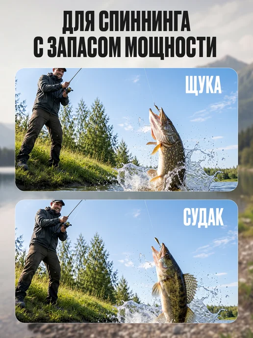 Skiico Катушка для спиннинга безынерционная для рыбалки 4000, черный, фото 2
