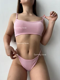Отзывы на Базовый комплект нижнего белья в рубчик sammy love 228809754 в интернет‑магазине Wildberries.ru