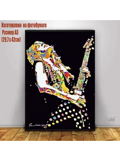 Постер Легендарный гитарист Randy Rhoads PosterMarkets 228811781 купить за 312 ₽ в интернет-магазине Wildberries