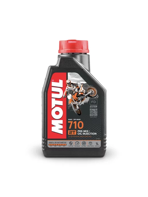 Motul Моторное масло для 2-х тактных двигателей 710 2T 1L C