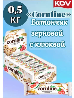 Cornline, зерновой батончик с клюквой18 по 30 KDV 228842722 купить за 296 ₽ в интернет-магазине Wildberries