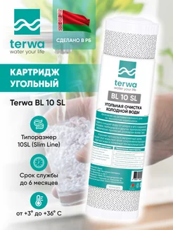 Картридж сменный активированный уголь фильтр для воды Terwa 228886410 купить за 252 ₽ в интернет-магазине Wildberries