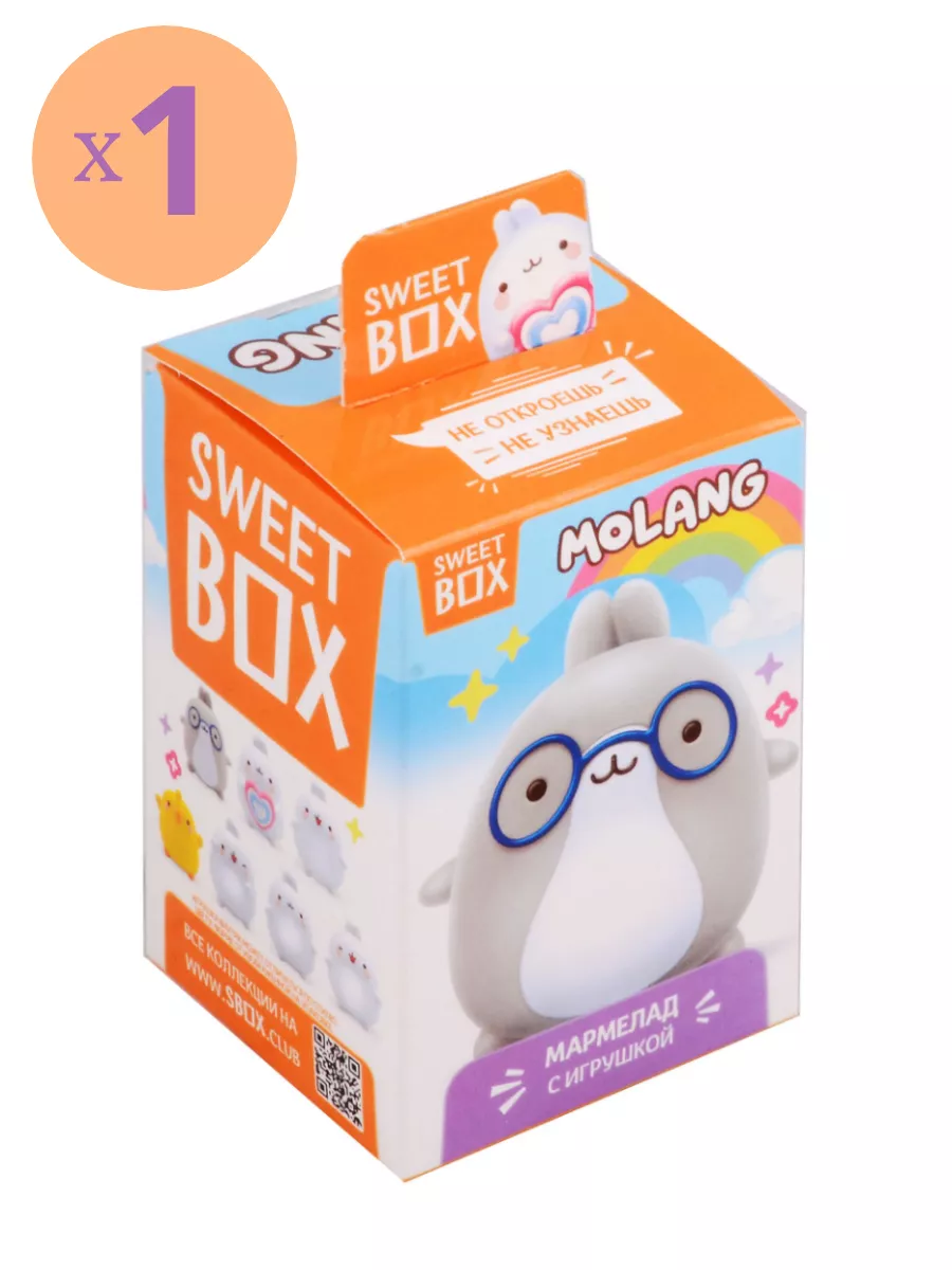 sweet box molang sbox molang фигурка игрушка sbox 228901486 купить за 304 ₽  в интернет-магазине Wildberries