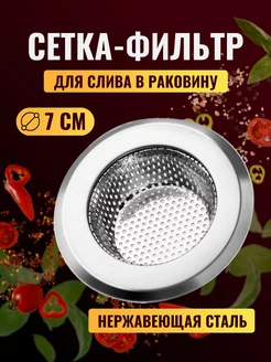 Сетка-фильтр для слива в раковину