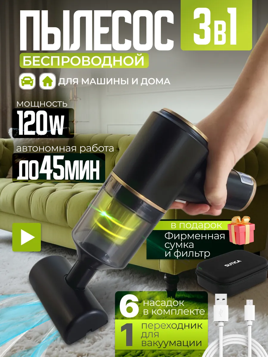 Пылесос для автомобиля...
