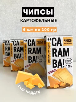 Чипсы Caramba в пластинках 4шт