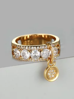 кольцо с подвеской Ваша прелесть 229016393 купить за 492 ₽ в интернет-магазине Wildberries