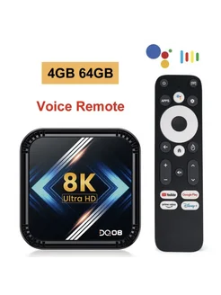 Смарт ТВ приставка, 6K (Андроид 10, 5G, 4 64Гб) TV BOX Transpeed 229030449 купить за 2 996 ₽ в интернет-магазине Wildberries