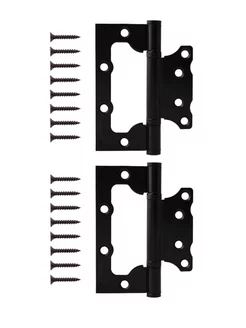 Петля накладная 100*75*2,5-B2-Steel-BLM (2шт)