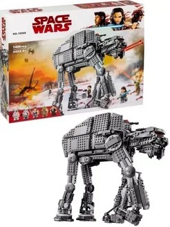 Конструктор Звездные войны Шагоход АТ-АТ 1406 деталей LEGO. 229082683 купить за 4 467 ₽ в интернет-магазине Wildberries