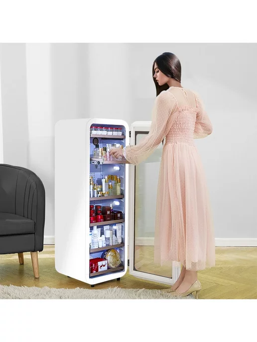 Meyvel Холодильник для косметики и напитков MD105-White, белый, фото 7