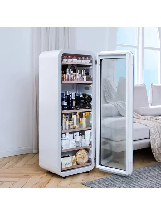 Meyvel Холодильник для косметики и напитков MD105-White, белый, фото 8