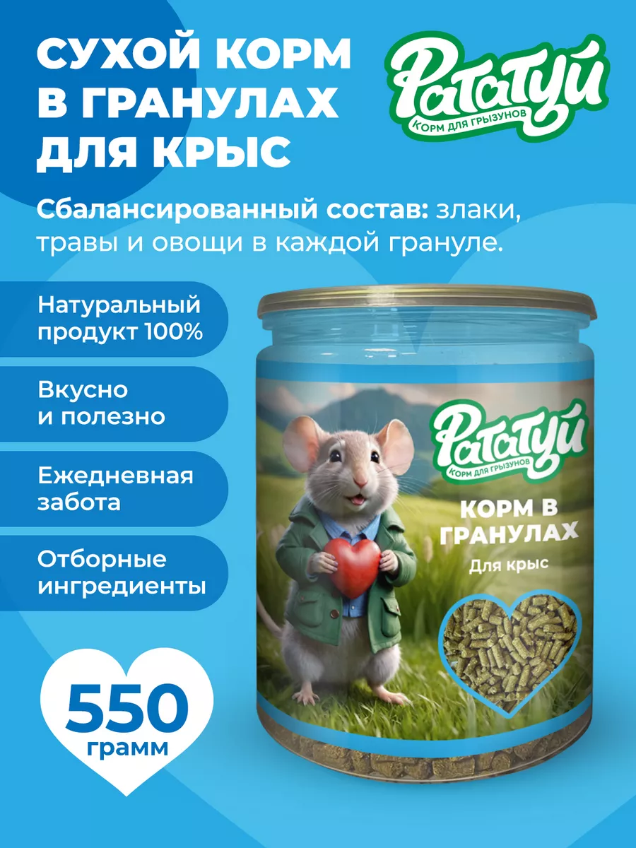 Сухой корм в гранулах для...