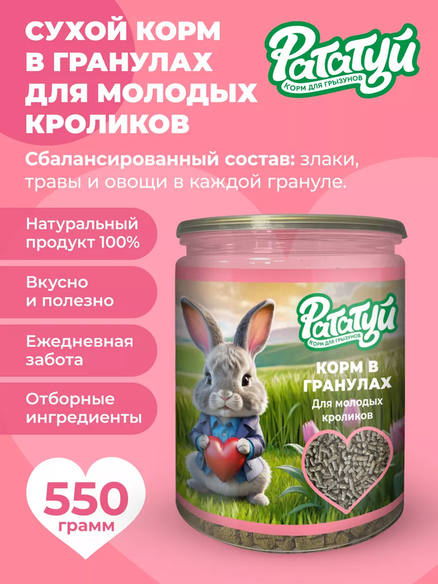 Сухой корм в гранулах для...