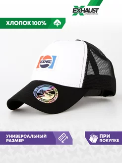 Кепка летняя с сеткой и вышивкой принтом EXHAUST EXHAUST WEAR 229170047 купить за 746 ₽ в интернет-магазине Wildberries