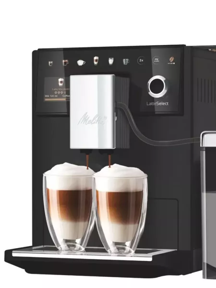 Кофемашина Latte Select F 630-212 Black - фото 2