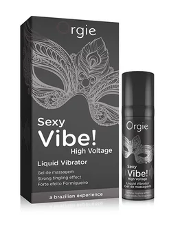 Гель Орджи Sexy Vibe High Voltage с эффектом вибрации