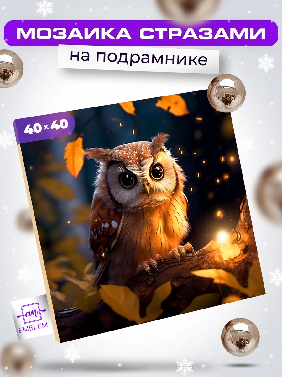 Алмазная мозаика 40х40...