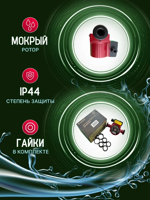 UNIPUMP UPС 25-40 180 Циркуляционный насос для отопления, вариант, фото 3