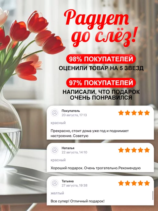 ST7 Подарок родителям на годовщину свадьбы новый год, белый, фото 5