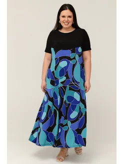 Платье летнее длинное OLSI 229262599 купить за 3 899 ₽ в интернет-магазине Wildberries