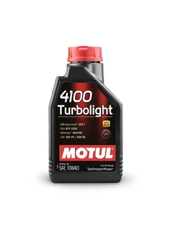 Масло моторное 4100 TURBOLIGHT 10W40 Motul 229275123 купить за 938 ₽ в интернет-магазине Wildberries