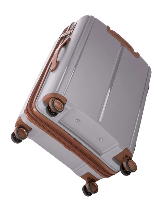 Somsonya Premium комплект чемодан и бьюти кейс Elite, серый, фото 4