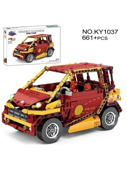 LEGO Конструктор Спортивный автомобиль KY1037 661 деталь, вариант