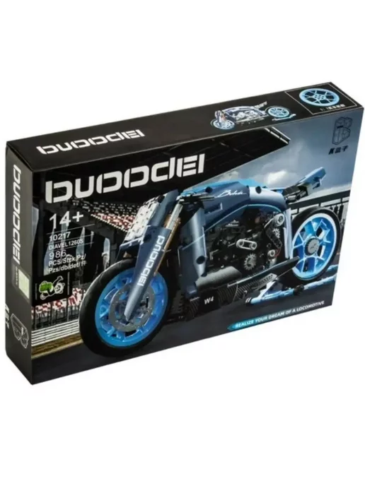 LEGO Конструктор Техник Мотоцикл Ducati Diavel 10217 986 дет, вариант, фото 5
