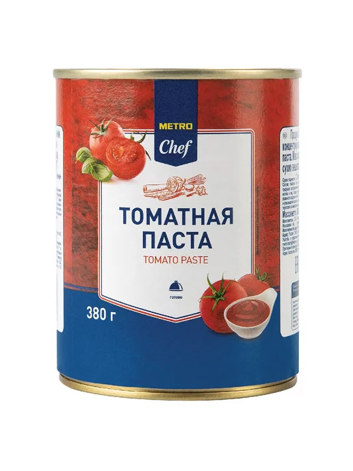 METRO Chef Паста томатная, 380г, 2 шт, 380 г, 2 шт, фото 2