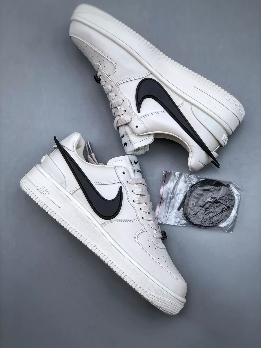 Nike air force 1 low swoosh pack black best sale