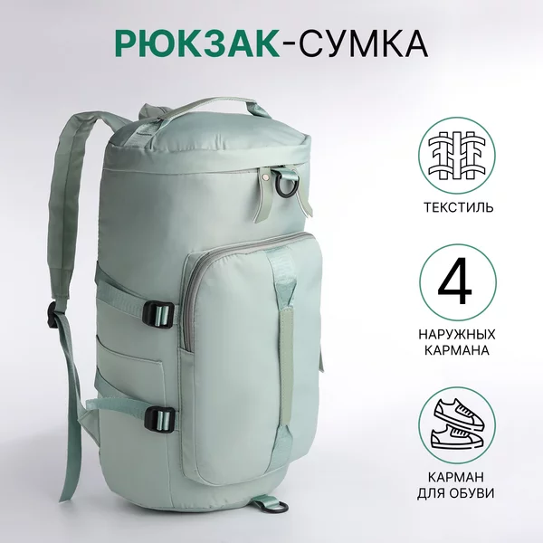 Рюкзак-сумка на молнии