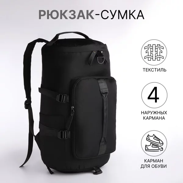 Рюкзак-сумка на молнии