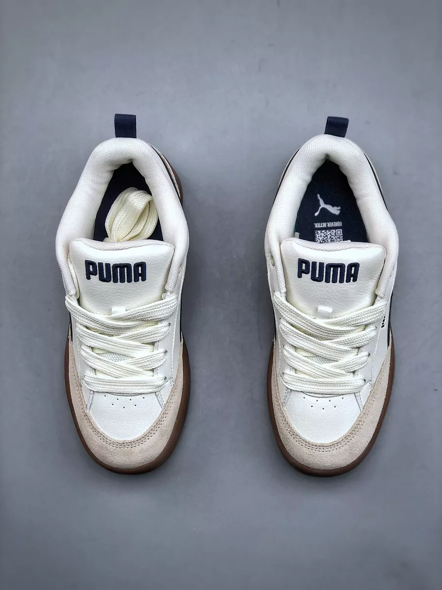 Puma liga white leather hotsell