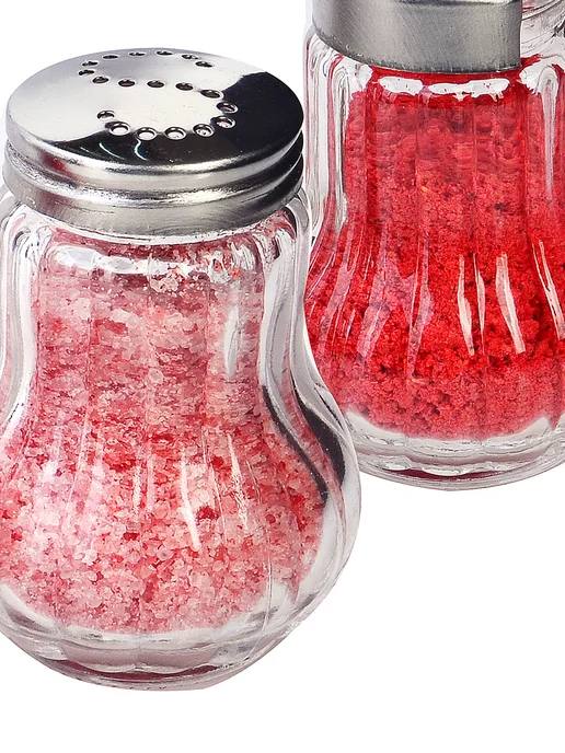 Набор для специй на стол на подставке стекло нержавейка 2 шт - фото 9