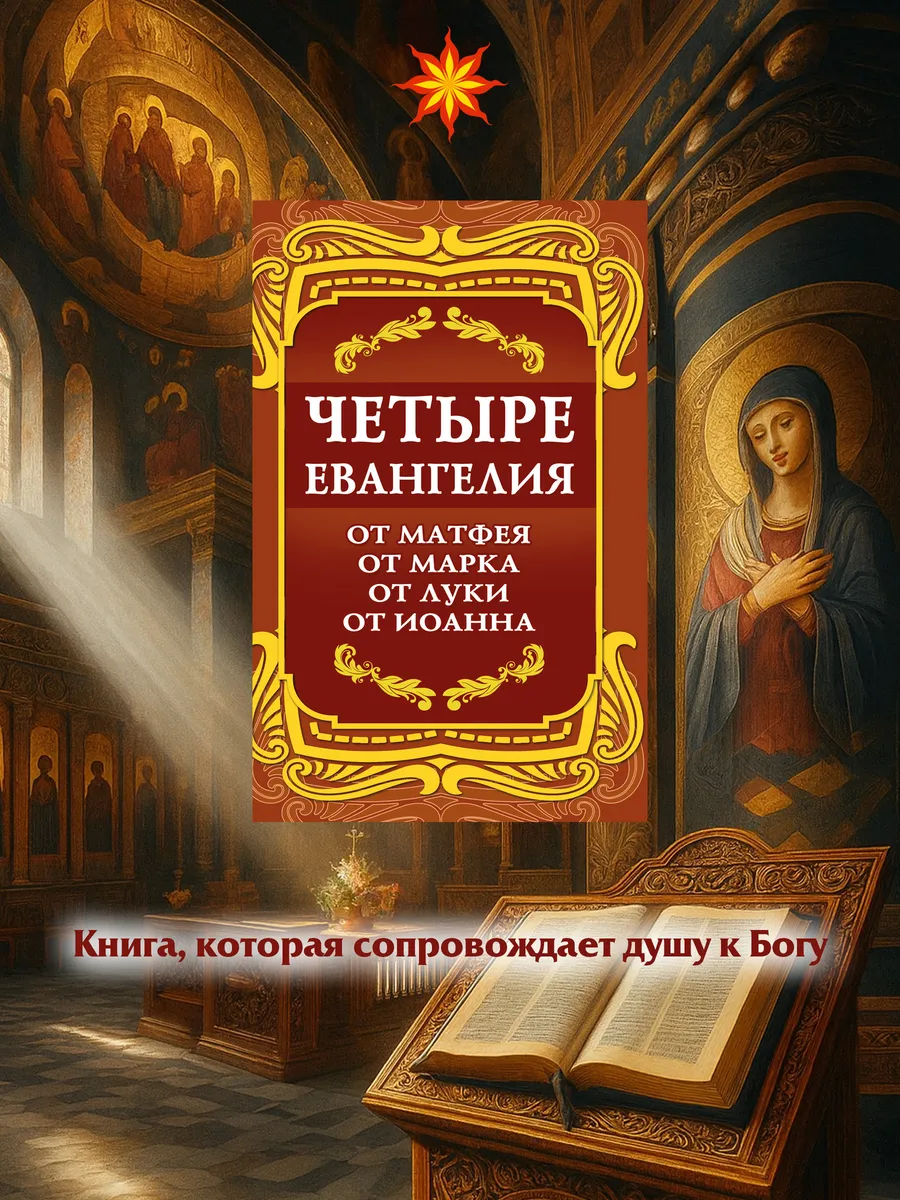 Четыре Евангелия. От Матфея. От Марка. От Луки. От Иоанна