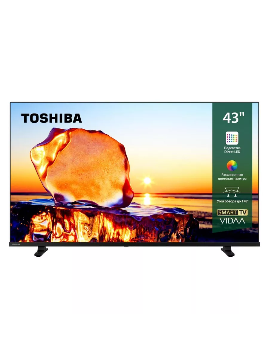 Телевизор 43V35ME Toshiba 229417923 купить за 36 899 ₽ в интернет-магазине  Wildberries