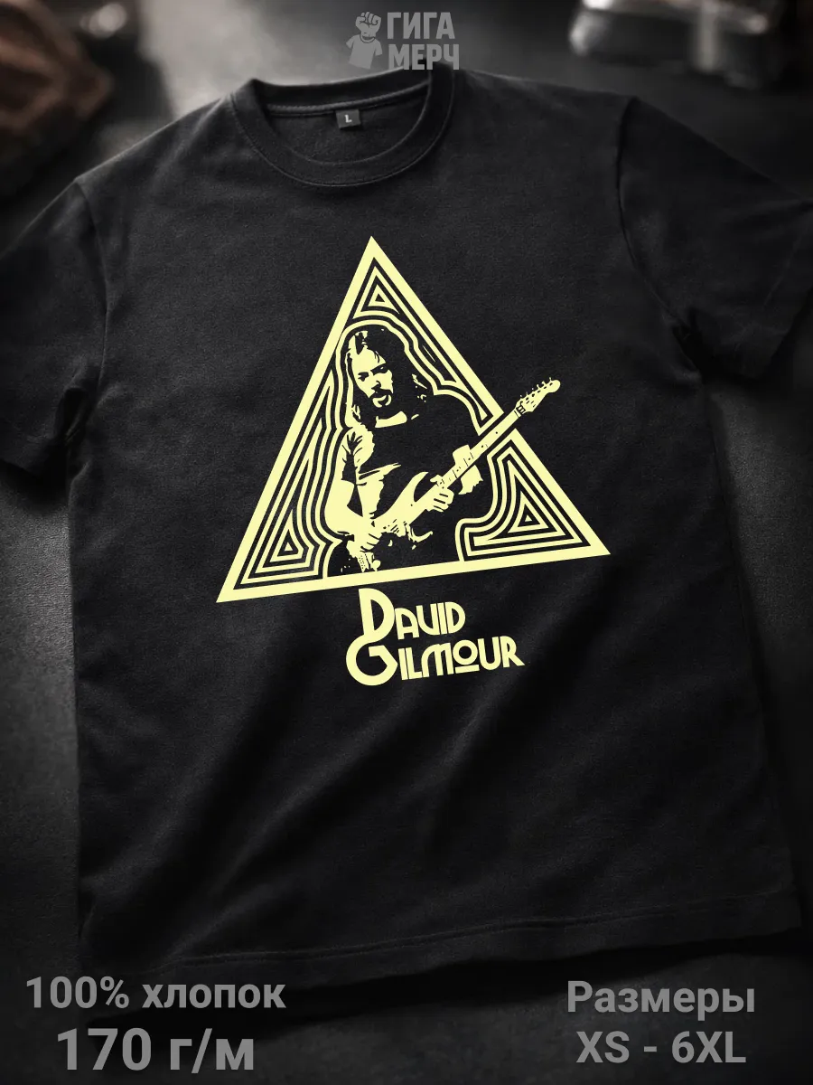 Футболка Дэвид Гилмор
