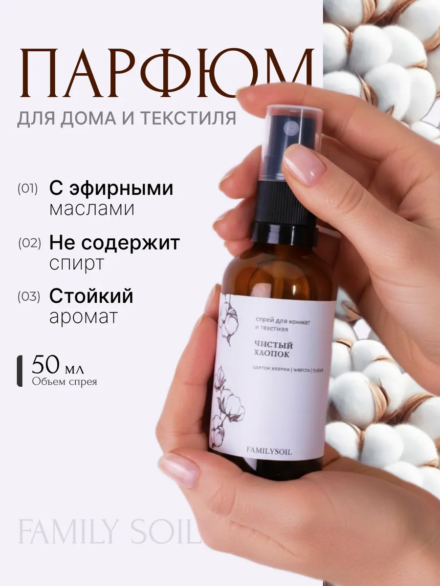 Парфюм ароматический спрей для дома