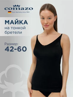 Майка на бретельках Comazo 229546266 купить за 478 ₽ в интернет-магазине Wildberries